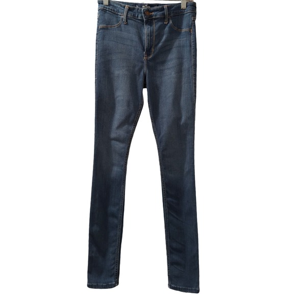 Hollister Denim - Hollister Women's High Rise Skinny Jeans Medium-Dark Wash Women Size 5L